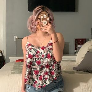 Woman’s floral top